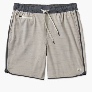 NWT Vuori Banks Short in Beachsand Slub Stripe